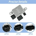 thumbnail image 4 of Unique Bargains No.253854R500/253852T500 Engine Cooling Fan Control Module Controller Resistor for Kia Soul !, Base 1.6T 2017-2019 for Kia Optima Hybrid 2014-2016, 4 of 6