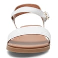 thumbnail image 3 of Sandalia Steve Madden Dina de piel blanca para mujer, 3 of 8