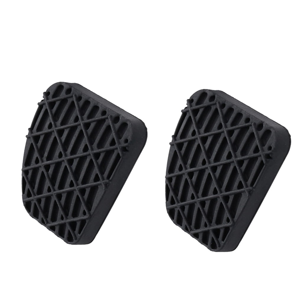 ben-gi 1 Pair Brake Clutch Pedal Black Rubber Cover Non-slip Pad Replacement For Mercedes Vito 2012910282 