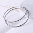 thumbnail image 2 of XmhyTop 925 Sterling Silver Hoop Earrings, Lightweight, Hypoallergenic, 20mm, 30mm, 40mm, 3 Pairs, 2 of 2