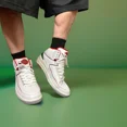 thumbnail image 4 of Ni - ke Ni - ke Air Jordan 2 Retro Italy White Fire Red Sneakers OG DR8884-101 Mens Size 11, 4 of 5