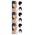 thumbnail image 1 of kurtrusly Ajoute du Glamour à Hairdo Extensions une Pièce Douces et Confortables Frange Douce 3Set, 1 of 6