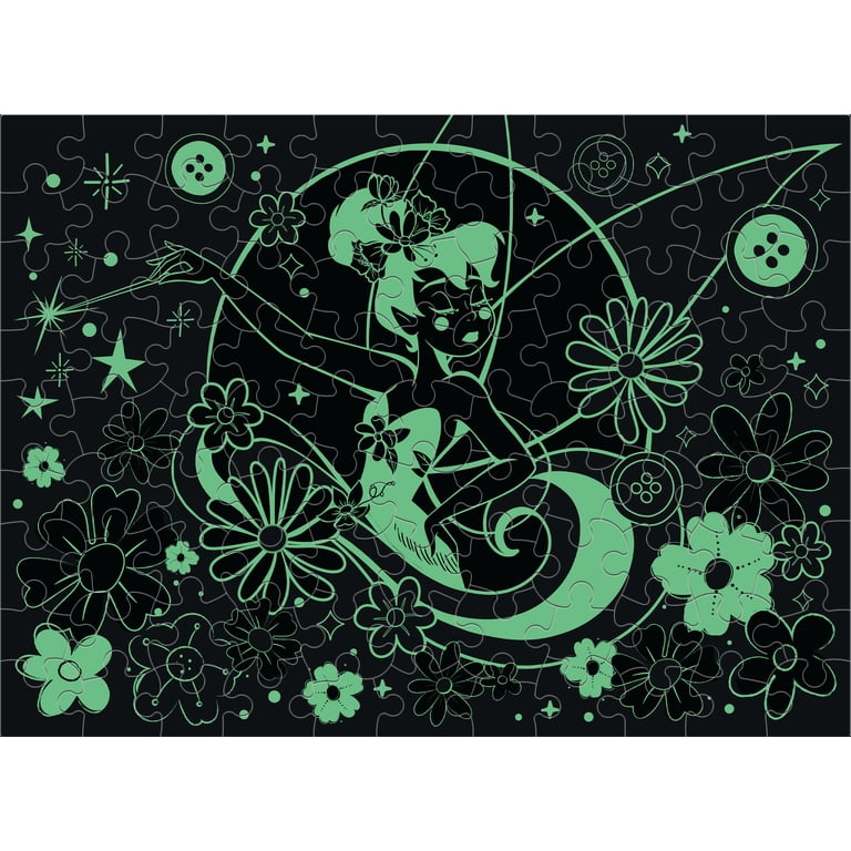 キュージョン　ティンカーベル Ceaco Kids Entertainment Deluxe Tinkerbell Flower Magic Glow 100