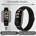 thumbnail image 3 of KBYKO Elastic Nylon Bands Compatible with Xiaomi Smart Band 8/9/10, Adjustable Soft Strap Replacement Wristband for Women Men, 3 of 7