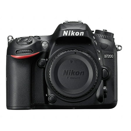 Bargain Slr Cameras - Nikon Black D7200 DX Digital SLR Camera with 24.2 Megapixels (Body Only)