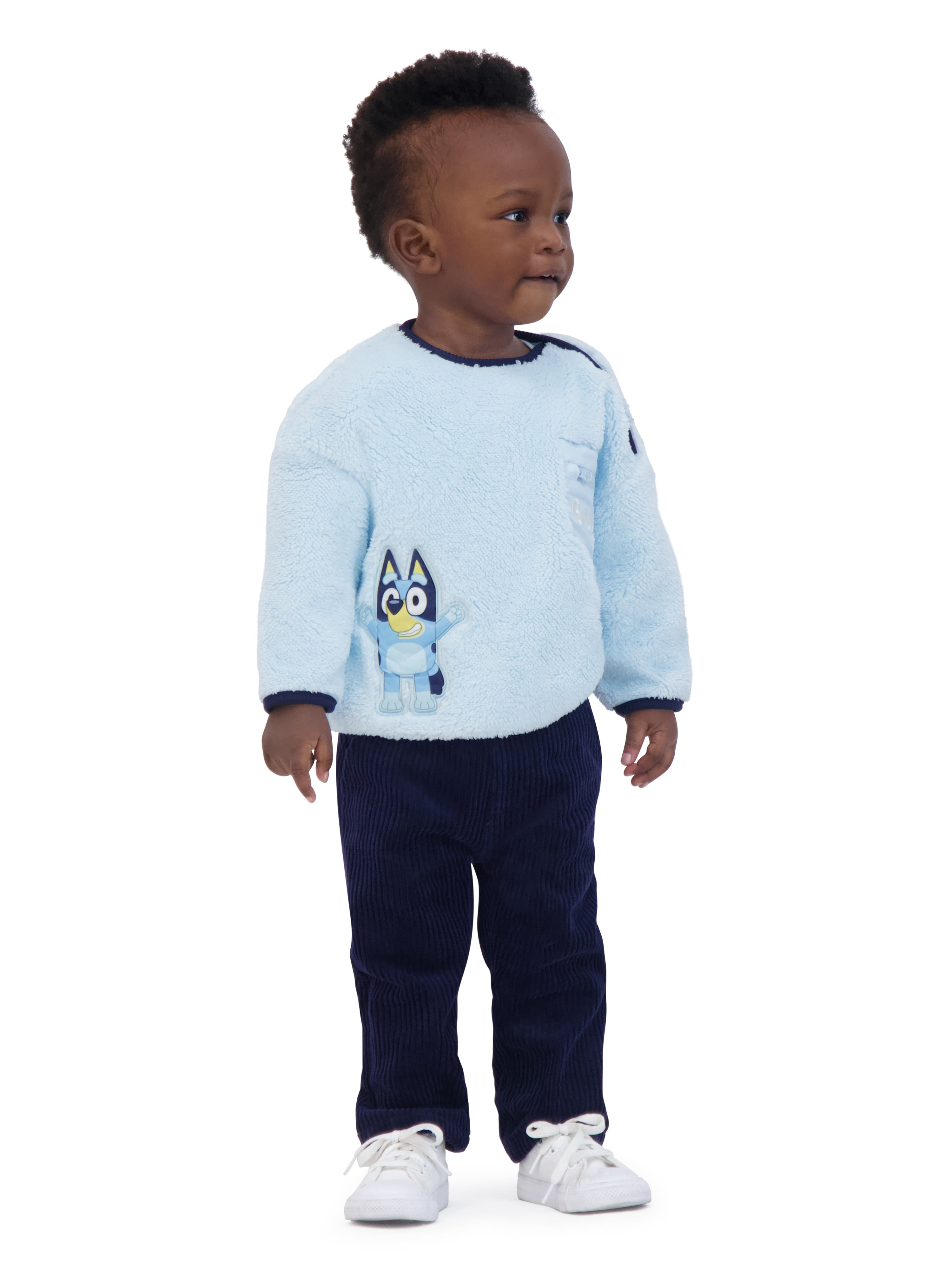 Character Baby Boy Sherpa Pant Set, 2 Piece, Sizes 0/3-24 Months