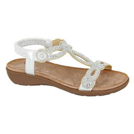 

Cipriata Womens Giada Shimmer Sandals