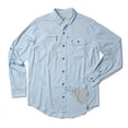 thumbnail image 2 of Duck Camp Signature Fishing Shirt - Long Sleeve - Current Blue, 2 of 6