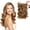 12H24#, variant on Silike 16" Fish Line Clip In Curly Hair Extensions 3 Piece Set (1 Large + 2 Small Wefts) for Flexible Styling Multi-Color Synthetic Fiber Hairpieces