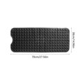 thumbnail image 3 of Zynviq Bathroom Rugs Solid Color 15" X 27.6" Bath Rugs Pvc Rectangular Black Absorbent Washable Small Rug for Bath, 3 of 6