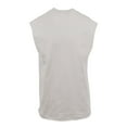 thumbnail image 2 of New Morning Studios Mens Plain Sleeveless T-Shirt, 2 of 2