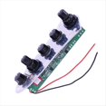 thumbnail image 5 of 2 Piezas 5 Jazz para Bass Placa de Control con Cable Cargada para Piezas de Guitarra de Bajo de 4/5 Cuerdas, 5 of 5