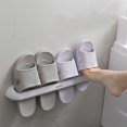 thumbnail image 3 of Zapatillas de baño Estante Organizador de zapatos montado en la pared Zapatillas de estante Soporte Abanopi Blanco/Pequeño, 3 of 7