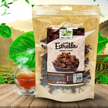 Anís Estrella Natural 4 onzas / Star anise Seeds Dried