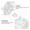 thumbnail image 3 of MasteelfCA Glass Teapot Tea Room Teapot Tea Loose Leaf Pitcher Clear Glass Kettle with Strainer, 3 of 8