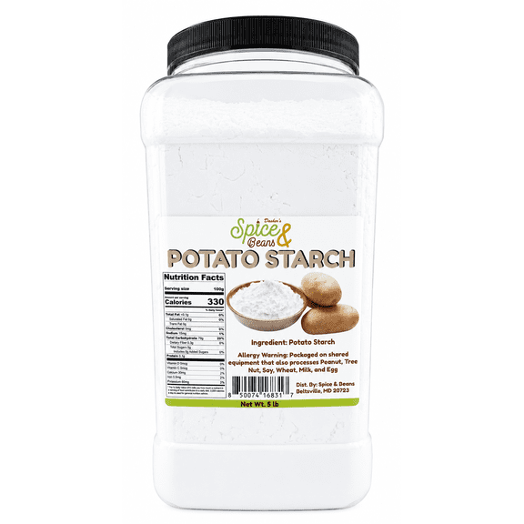 Dasher's Spice & Beans Potato Starch | Non-GMO | 5 lb