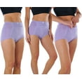 thumbnail image 4 of ToBeInStyle Women's Highwaisted Front Pocket Girdle - Double Flutter - 3XL, 4 of 7