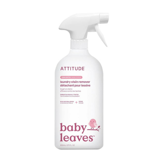 ATTITUDE baby leaves, Détachant à Lessive, Sans Parfum