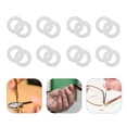thumbnail image 2 of KAKOWELY Coussinets pour Lunettes 200 Pcs Joints de Vis pour Lunettes Cadres de Lunettes en Métal Rondelles de Vis Accessoires de Réparation de Lunettes Sans Monture, 2 of 4