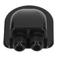 thumbnail image 3 of UV-Resistant Industrial ABS Cable Junction Box - Waterproof Sealed Enclosure for Solar Panel Wiring, External Power Connections on RVs, Yachts, Roofs - Easy Glue Installation, Corrosion-Proof, Black, 3 of 6