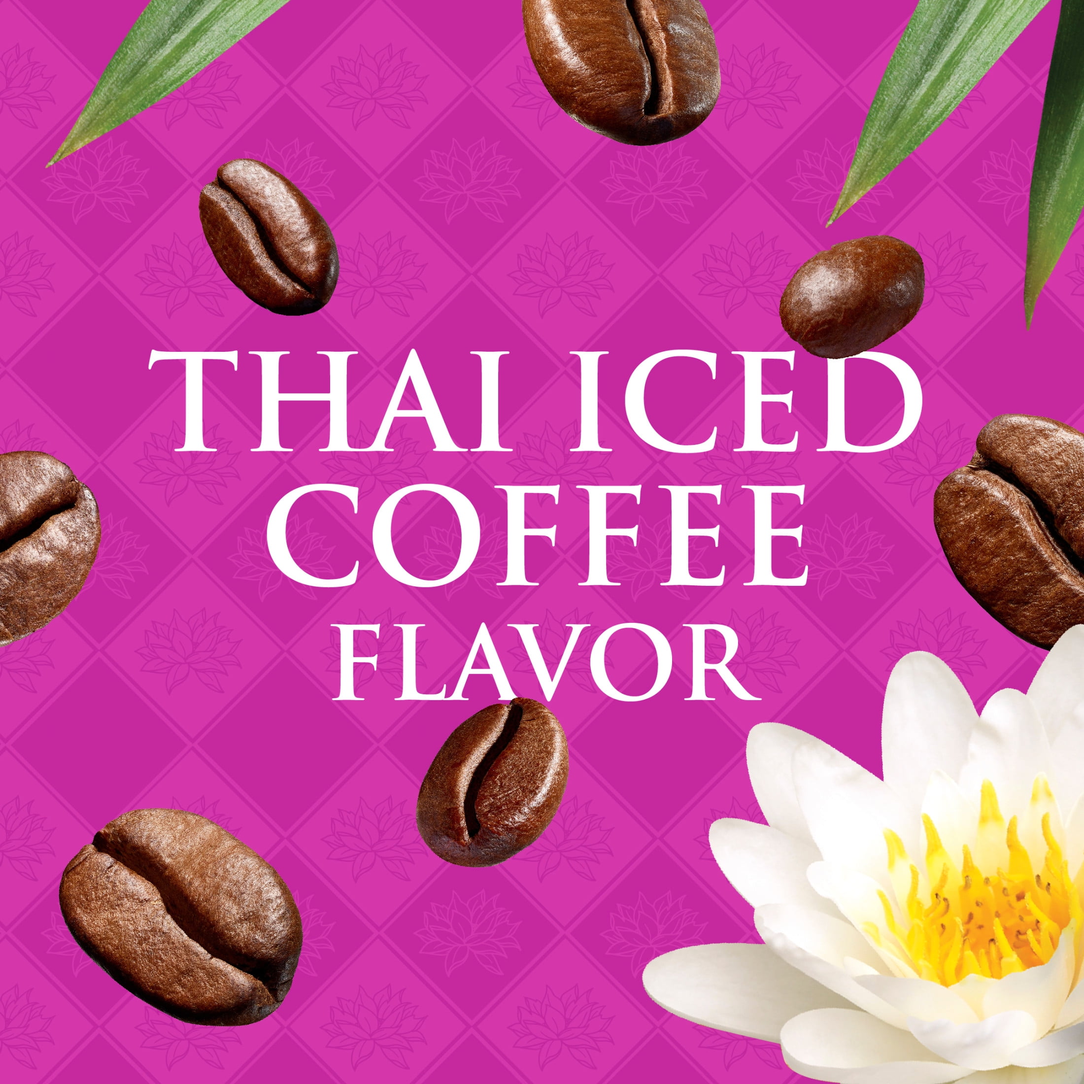 Coffee mate White Lotus Thai Iced Cold Liquid Non-Dairy Coffee Creamer, 28 fl oz