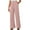 Pink3, variant on ABATAB Dress Pants Women Casual Wide Leg Work Pants High Waist Stretchy Trousers Pull on Office Slacks Bottoms