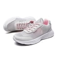 thumbnail image 5 of dmqupv 9.5 Wide Womens Sneakers Memory Foam Leisure Women's Lace Up Soft Sole Womens Air One Sneakers Size 8 Pink 8.5, 5 of 5