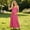 Hot Pink, variant on QSAWXQZ Women's Maternity Maxi Dress Sleeveless Scoop Neck Stretch a Line Long Dress for Summer XL