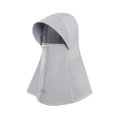thumbnail image 2 of Meitianfacai 1PC UPF50+ Women's Sun Protection Hat with Neck Cover,Full Face Sunscreen Hat for Outdoor Cycling,Hiking & Gardening,Breathable Ice Silk Fabric,UV Protective Sun Hat for Summer (Gray), 2 of 3