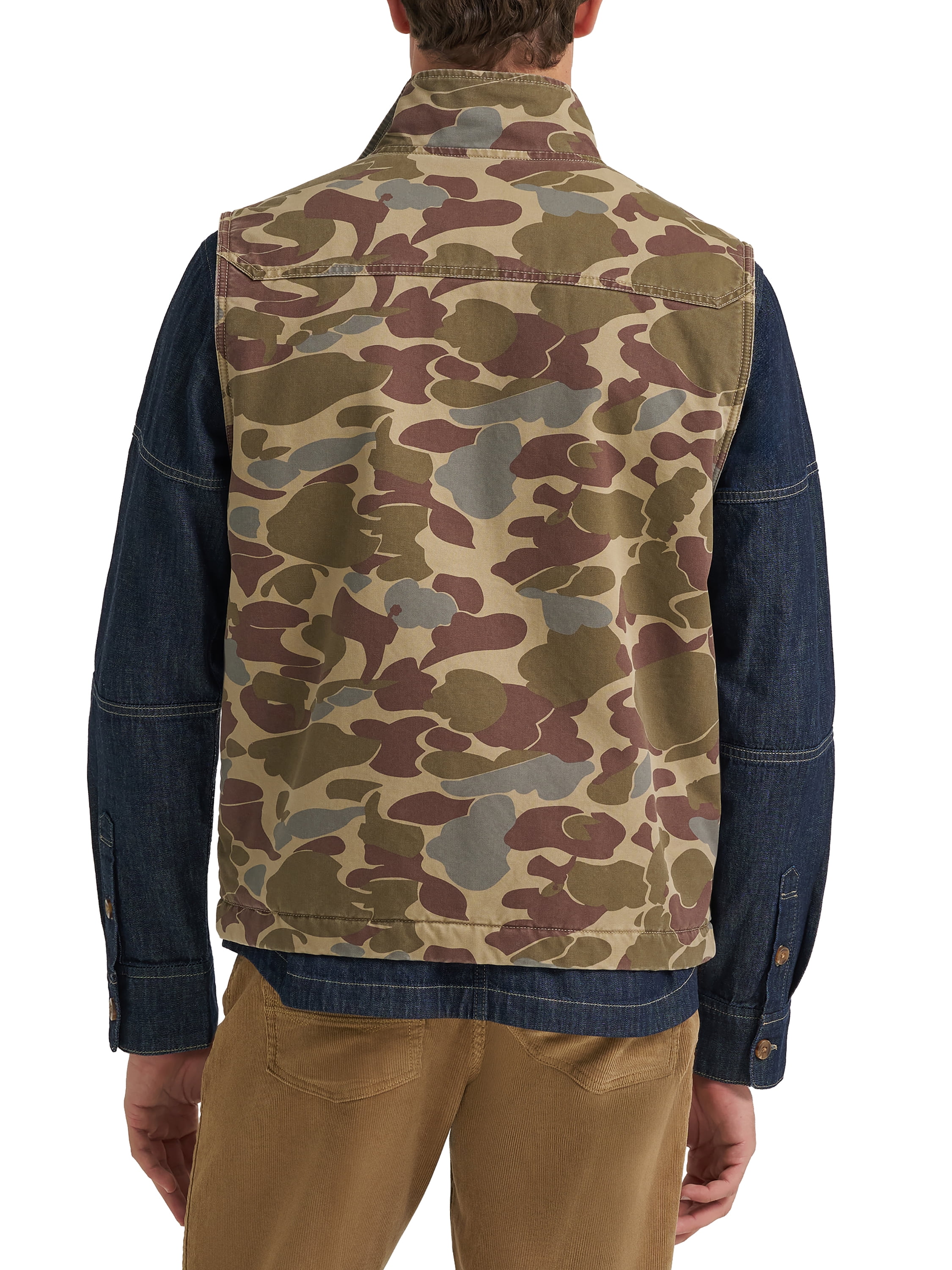 Wrangler Mens Corduroy Barn Vest