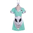thumbnail image 2 of Maid Dress Cafe Waitress Uniform with Apron, 2 of 7