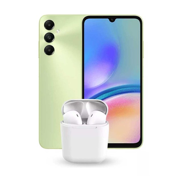Celular Samsung Galaxy A05s Dual Sim 128 Gb Verde Lima 6 Gb Ram + Audifonos de regalo
