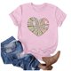 thumbnail image 1 of Camisetas de Manga Corta para Mujeres, Camiseta de Cuello Redondo Impresa de Moda, Primavera Y Verano Casual, 1 of 1