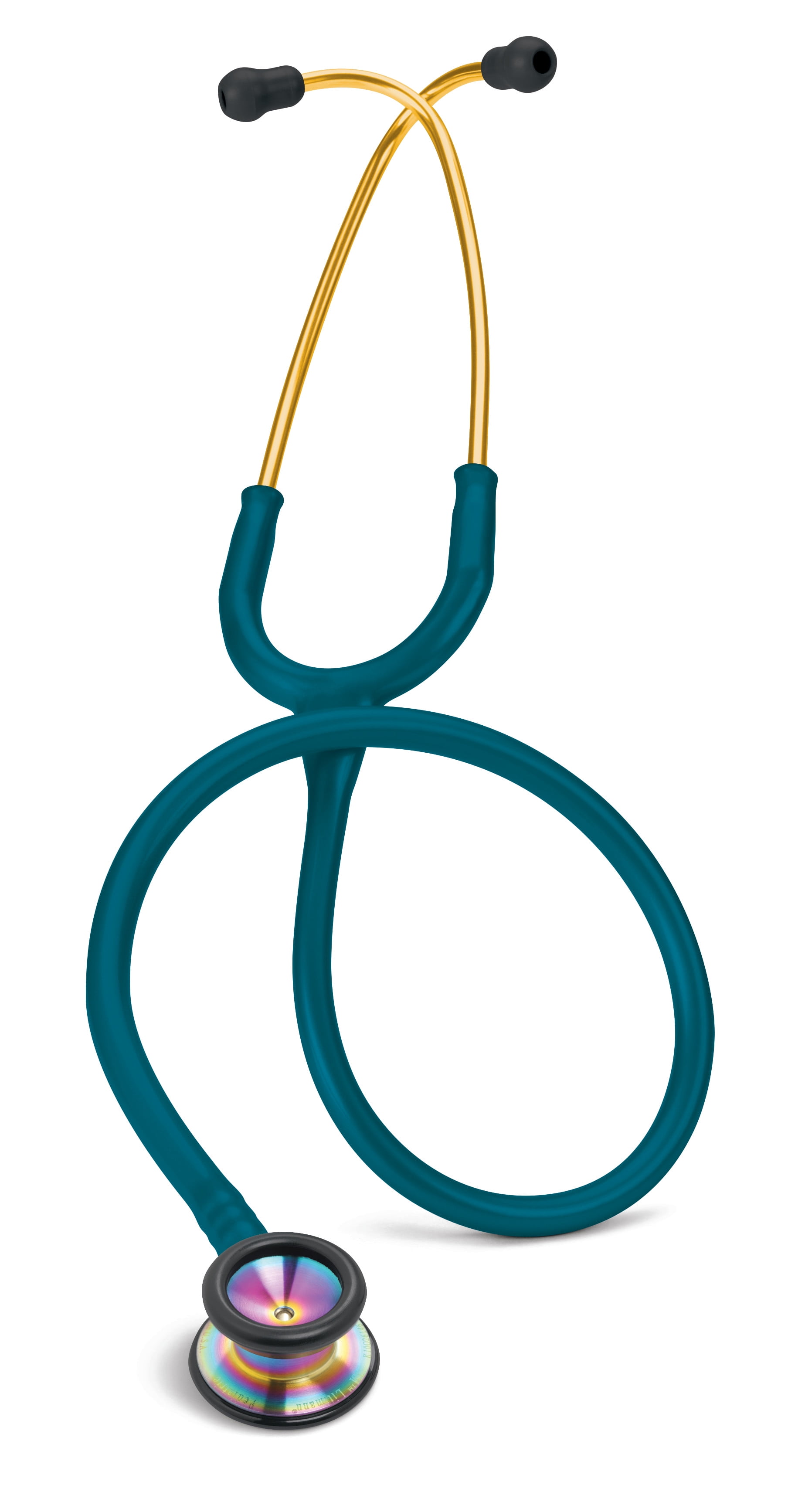 (2 pack) 3M Littmann Classic II Pediatric Stethoscope, Stainless Steel Rainbow-Finish Chestpiece, 28" Blue Tube