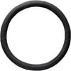 Oxgord Faux Leather Steering Wheel Cover for Car/Truck/Van/SUV (Black)