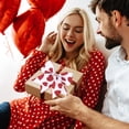 thumbnail image 6 of Sruoe Valentine's Day Red Heart Ribbon, 1 Ribbon 2 1/2 Inch Wide，Single Face Satin Polyester Ribbon, Ribbon for Gift Wrapping Weddings, Ribbon for Hair Bows 1/2/4/5/10 in, 6 of 6