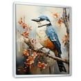 thumbnail image 2 of Designart "Ethereal Neutrals Depict Spiritual Avians I" Animals Bird Floater Framed Wall Art Living Room, 2 of 5