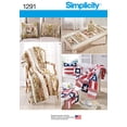 thumbnail image 1 of Patrones de simplicidad Simplicity Patterns US1291OS, 1 of 1