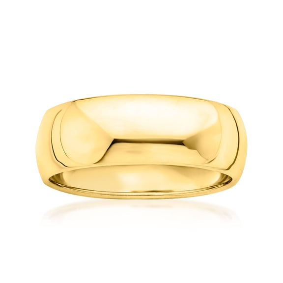Ross-Simons Italian 14kt Yellow Gold Dome Ring, Women's, Adult