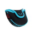 thumbnail image 2 of koolsoo Fashion Golf Putter Head Cover with Closure Protector Butterfly Embroidered PU StyleB Black, 2 of 9