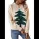 thumbnail image 3 of Suéteres Navideños para Mujer, Suéteres de Cuello Redondo, Suéteres de Larga, Ropa Navideña Festiva Albaricoque XL, 3 of 10