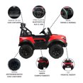 thumbnail image 2 of Montable Eléctrico The Baby Shop - con control remoto, bluetooth, luz y sonido Rojo -, 2 of 9