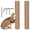 Nature Color, variant on YOYTOO 15.7" Cat Scratching Post Replacement Cat Scratcher Refill Poles for Indoor Cats with M8 Screws, White, 2Pcs