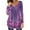 Purple, variant on gakvbuo Womens Fall Fashion 2023 Tops Hide Belly Tunic Cute Flowy Henley Blouses Dressy Casual Loose Tshirts For Leggings