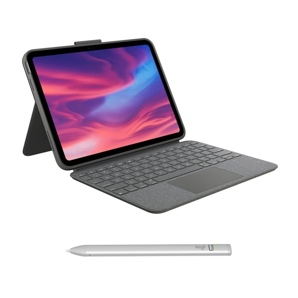 Funda con teclado Logitech Combo Touch para iPad de décima generación y A16
