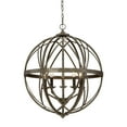 thumbnail image 2 of 2285-VG Millennium Lighting Lakewood - 5 Light Pendant-28 Inches Tall and 24 Inches Wide-Vintage Gold Finish    -Traditional Installation, 2 of 2
