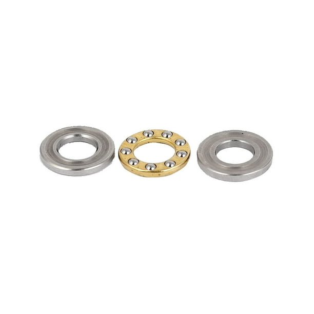 Flat Thrust Ball Bearing 6mm Inner Dia 12mm OD
