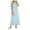 Blue, variant on Hauaitttt Women Solid Color Lace Splice Short Sleeve Nightgown Cute Comfortable Sleepwear Home Dress Night Wear Knit Nightshirts Women Womens Sleep Shirts N plus Size plus Size Nightgowns