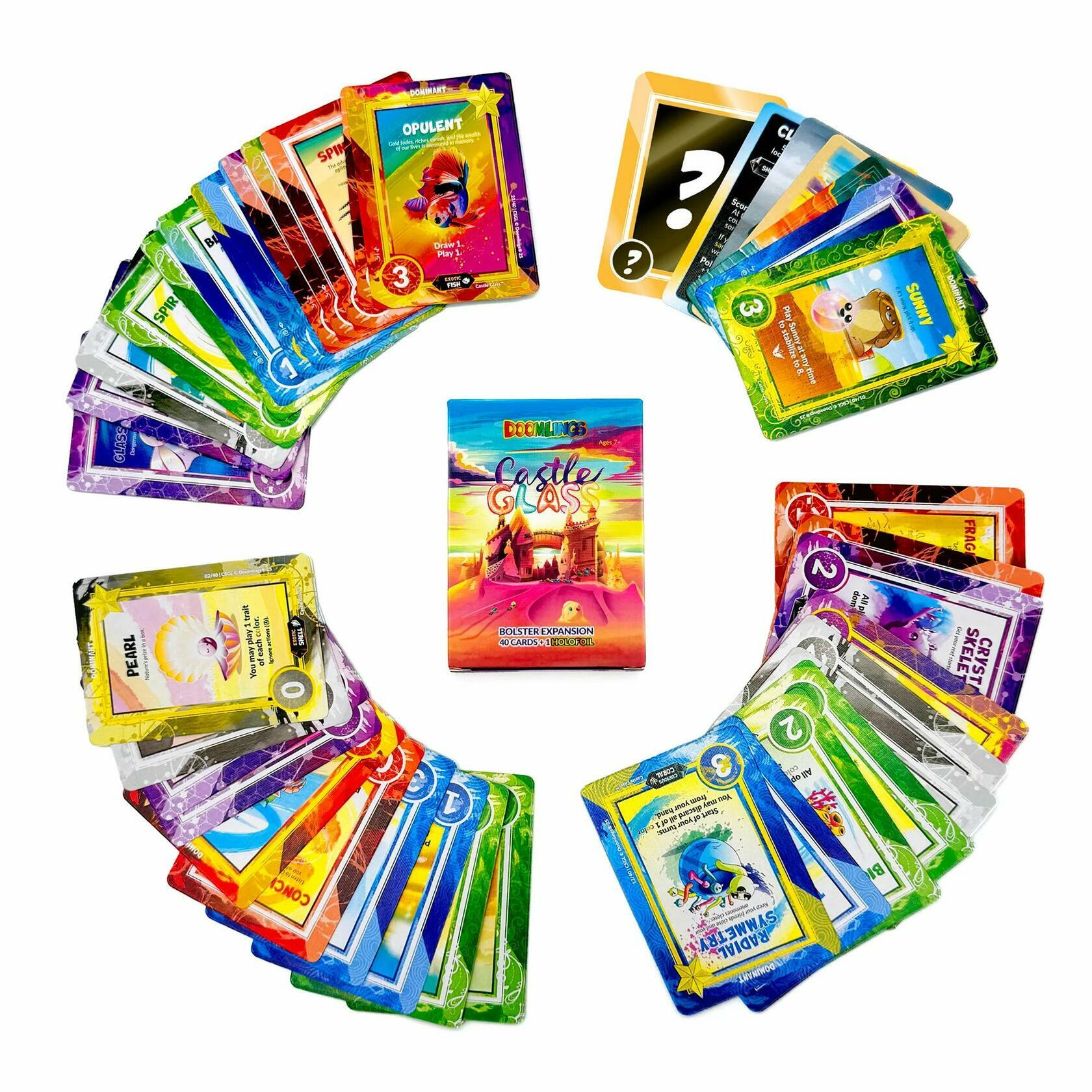 Doomlings Card Game: Castle Glass Bolster Expansion