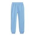 thumbnail image 5 of Womens 2 Piece Outfits Lounge Hoodie Oversized Sweatshirt Jogger Sweatpants Y2K Tracksuit Sweatsuit Set Fall Clothes Light Blue 3XL, 5 of 6